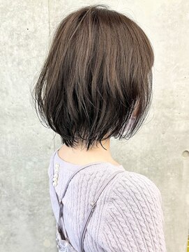 モリオ(morio) ＊ミディアムロングウルフボブディゆるふわウェーブ30代40代3