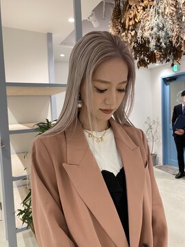 ロテ 名古屋 名駅店(Lote.) ミルクティーベージュ/ブリーチカラー/髪質改善/名古屋/栄/名駅