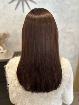 エスト(est) ショコラブラウン　髪質改善カラー【新宿スタイル】