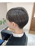 ツーブロックショート