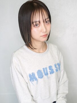 バース(BIRTH) 天神【BIRTH】シースルーワイドバング×美髪ミニボブ　4