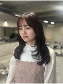 顔周りレイヤー/ミディアムレイヤー[新潟駅/万代]