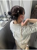 ライブ　ヘアセット　ヘアアレンジ　個性派ヘアアレンジ