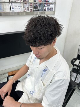 ネクスト 静岡店(NEXT) MEN'S HAIR/ブルーブラック/スペインカール/韓国マッシュ