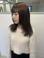 ペピンバイメルシー(pepin by merci.) ＊ レイヤーカット オリーブベージュ