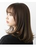 【ツヤ髪☆☆】　カット+うる艶カラー+カシミヤトリートメント　