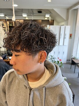 サロン ド ロイ(Salon de Roi) 波巻パーマ!メッシュ神戸六甲メンズメッシュパーマ