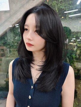 ポケット(pocket) くびれヘア/アプリコットオレンジ/夏のヘアアレンジ/仙台103