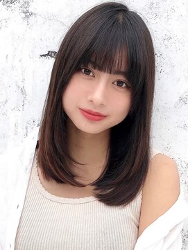 ロンド ルージュ 銀座店(Lond rouge) 暗めカラー/韓国風巻き/レイヤーカット/髪質改善/縮毛矯正/銀座