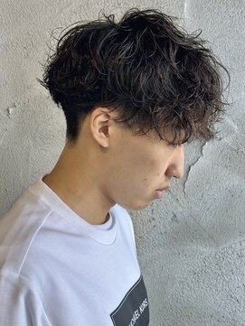 ニアウ 高崎店(Niau) シャドウパーマメンズパーマメンズマッシュ群馬高崎メンズ眉毛