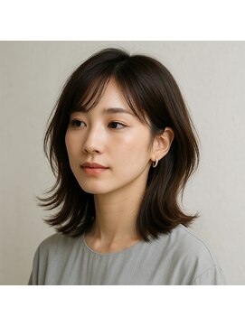スープレックス ヘアーデザイン(SOUPREX HAIR DESIGN) ミディアムレイヤー艶スタイル 20代 30代 40代 50代 60代