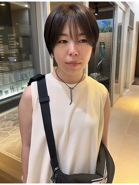 ナンブスカイ(nambu-SKY) コンパクトまるみショート×ブルージュ