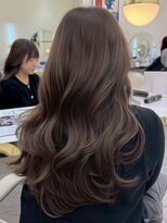 シェノン サントル(CHAINON CENTRE) 梅田/黒髪/クラゲヘアー/オリーブグレー/小顔/ココアベージュ