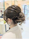 上品な大人のまとめ髪