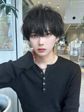 ミンクス渋谷スマートサロン(MINX shibuya smart salon) ラウンド無造作マッシュ