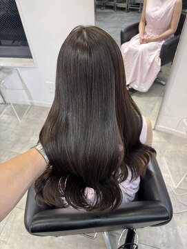 ルル(Lulu) 梅田/ブラウン/ベージュ/レイヤー/前髪カット/縮毛矯正/髪質改善