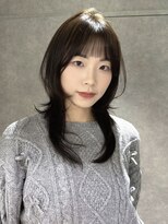 シェノン 表参道(CHAINON)&nbsp;ハッシュカット　レイヤーカット　アッシュブラウン