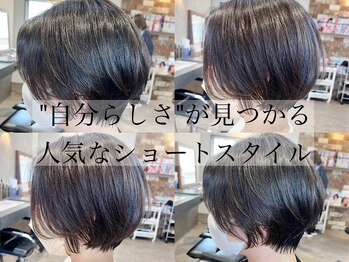 ミルバイアンフィニー(MIL by INFINI)の写真/ショートデビューの方もおまかせください!扱いやすいスタイルで朝のセットも楽ちんに◎大人女性にも人気♪