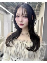 サンドレオ 新宿店(sand Leo)&nbsp;ミディアムレイヤーカット/髪質改善/韓国/前髪/新宿/ブリーチ