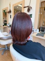アメイジングヘアー 中沢店(AMAZING HAIR)&nbsp;レイヤースタイル×ピンクブラウン