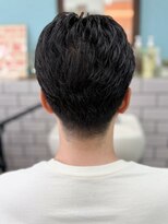 サムズヘア(Sam's hair) メンズカットセンターパートニュアンスパーマ