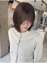 ヴィア 京都烏丸(Via)&nbsp;10代20代/ラベンダーグレージュ/ブリーチ/ハイトーン/髪質改善