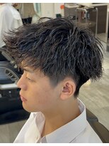 ミオスタイル 元町店&nbsp;伸ばし中ツイストスパイキー