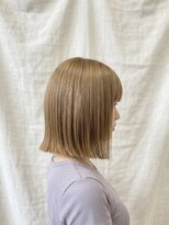 ココカラヘアー ニコ(cococara hair nico)&nbsp;切りっぱなしボブ/髪質改善/バブ/ハイトーン/ブリーチ