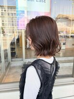 デュールイースト(Duul East)&nbsp;大人ナチュラルボブ×流し前髪