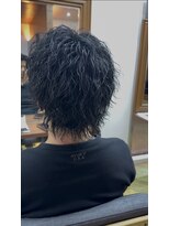 フェノメノン 岐阜(PHENOMENON)&nbsp;センターパートウルフ/ツイストスパイラルパーマ/ツーブロック