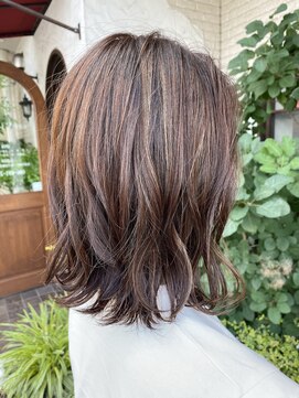 ヴィアンカ(Vianca) ブラウンベージュボブ