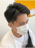 ツーブロックナチュラルパーマ