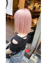 ヘアビューティースタジオ ラルガ(Hair beauty studio Raruga) 全体ブリーチカラー