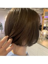 ジジ フルアヘッド(Gigi fullahead)&nbsp;ミニボブ × マロンベージュ