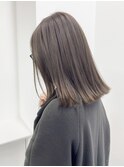 透明感のあるベージュ系カラーにオススメスタイル