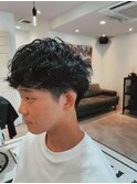 メンズ 床屋 バーバー フェード