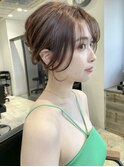 表参道*大人可愛いくびれミディアム くびれヘア 韓国ヘア