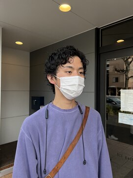 ヘアーアイストゥーレ(HAIR ICI TRE) men's perm