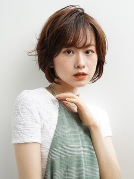 アンド 岡山倉敷店(And) ワンサイドショートボブ【And】