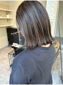 【白髪ぼかしカラー】ボブスタイル/30代40代50代