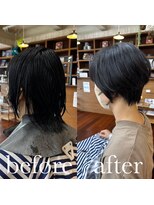 スミカ(sumica)&nbsp;#前下がりショートボブ #イメチェン #襟足ギリギリ