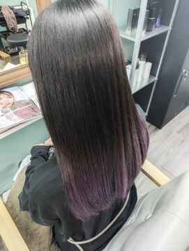 オリーブ(OLIVE) グラデーションカラー_パープル