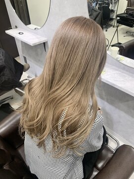 グラッジ 池袋(GLADGE) ミルクティー、ブリーチカラー、ダブルカラー