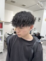 アオ(ao.) 波巻きパーマ/men’s hair
