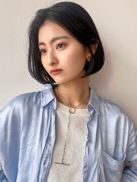 ラフ フロム ガーデン(Laf from GARDEN) ショートヘア/ダークアッシュ/韓国風/縮毛矯正/髪質改善