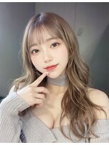 オリジンズヘアーセカンド 守谷店(Origins hair 2nd)&nbsp;ミルクティー系ベージュカラー×BYKARTE TR