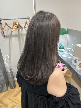 ヨウ(yeau) ハイライト×グレージュ