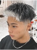 ホワイトバングショート