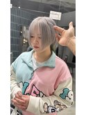 縮毛矯正ブリーチ髪質改善ふわふわ柔らかいダブルカラー30代40代