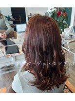 ヘアアトリエ ナイン(hair atelier nine) メルティーカラー/似合わせカット/ウェーブミディアム/福島市